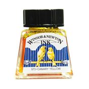 Winsor Newton Drawing Ink .5oz Canary Yellow
