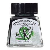 Winsor Newton Drawing Ink .5oz Emerald