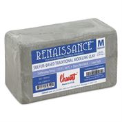 Chavant Renaissance Modeling Clay 2lb Gray-Green Medium