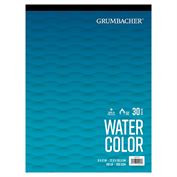 Grumbacher Watercolor Paper 9" x 12" Tape-Bound - 30 Shts./Pad