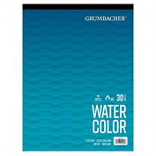 Grumbacher Watercolor Paper 11 x 15 Tape-Bound - 30 Shts./Pad