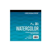 Grumbacher Watercolor Paper 6 x 6 Tape-Bound - 30 Shts./Pad
